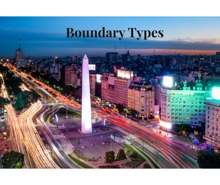 Part 2 – Boundary Types